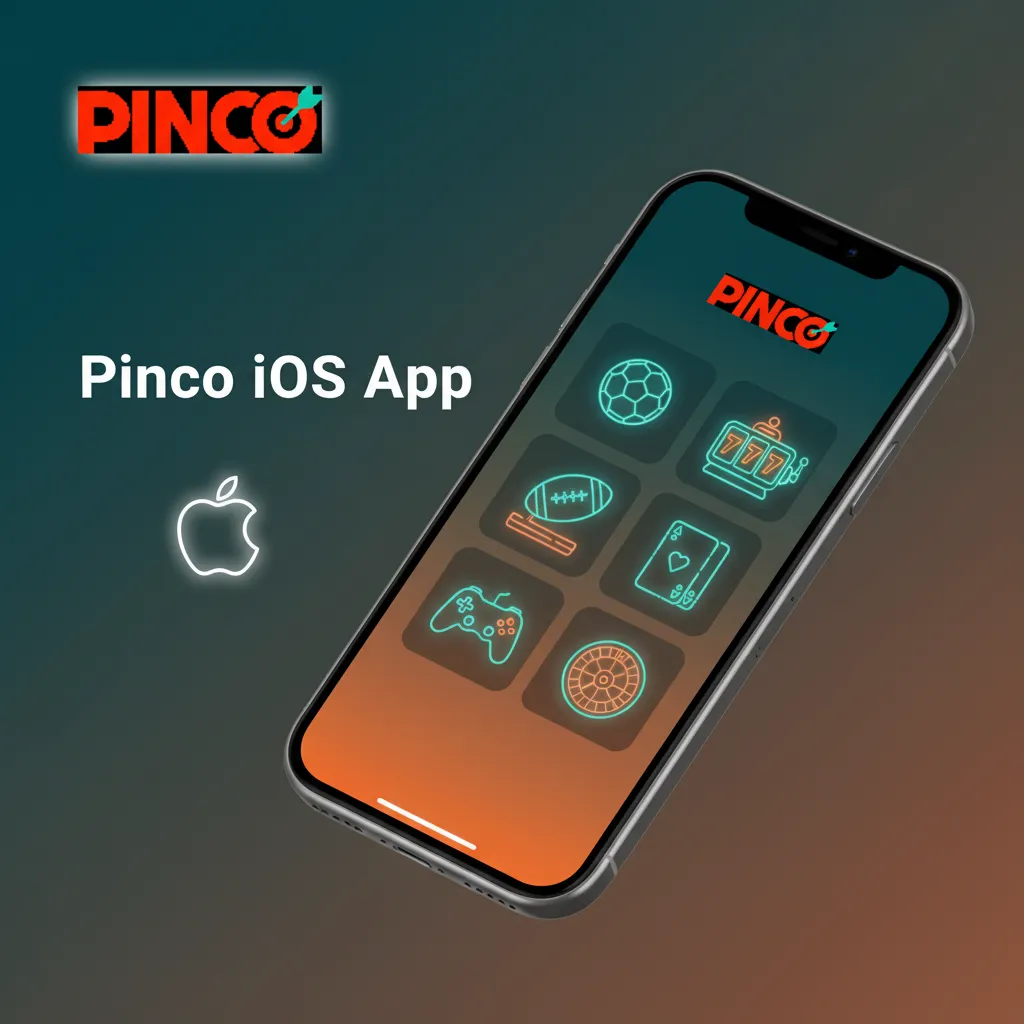 Pinco iOS app for iPhone and iPad with live odds, casino, cash out, and account controls; play anywhere in Canada.