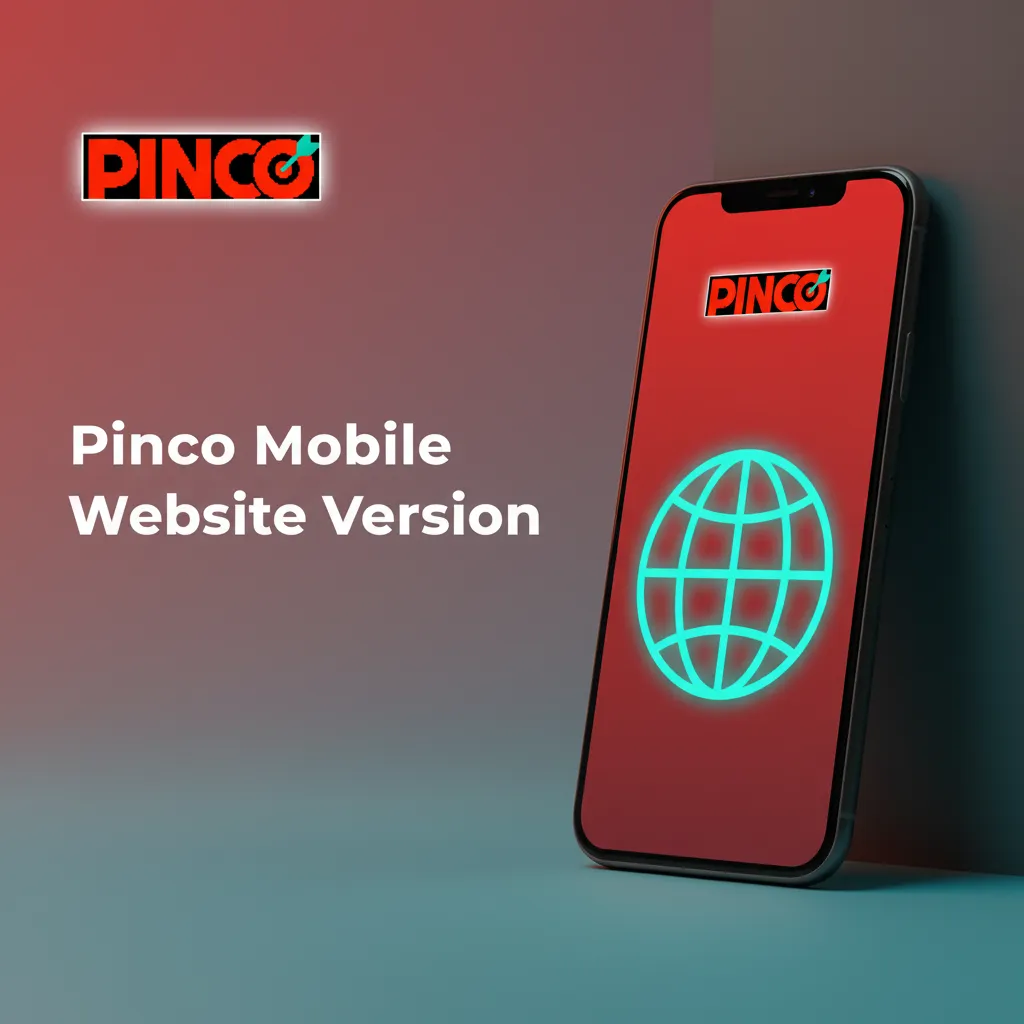 Pinco mobile site on phone and tablet for betting, casino games, payments, account verification; no app needed