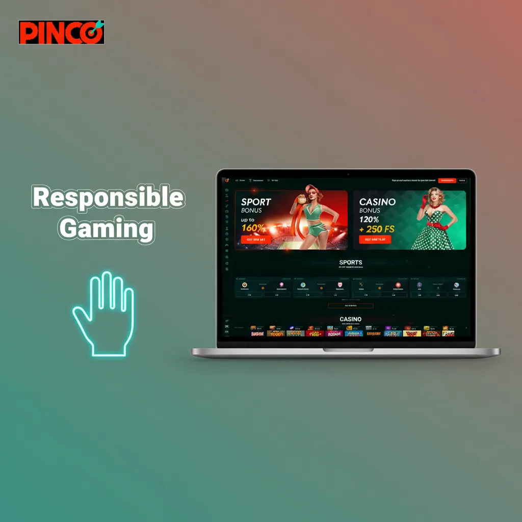 Infographic on responsible gaming: set deposit and loss limits, use cool-offs and self-exclusion, seek support.