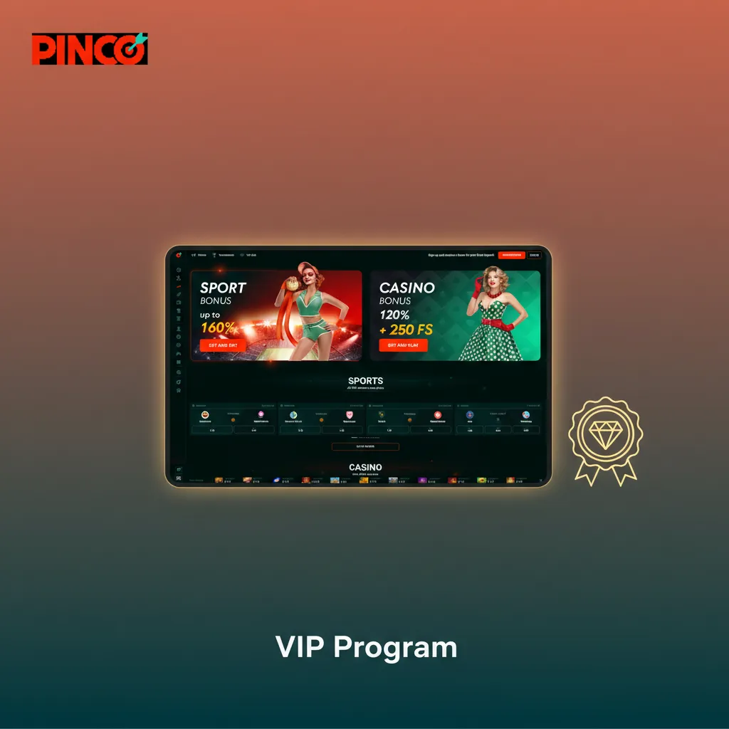 Tiered VIP rewards for sports and casino: better cashback, faster withdrawals, support, track progress in your account.