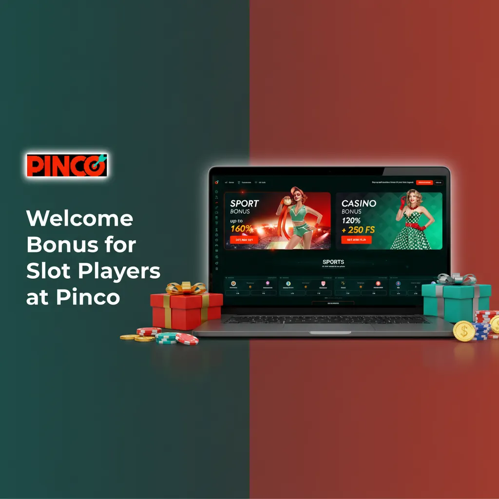 Pinco slots welcome bonus: up to C$7,500 + 250 Free Spins over first 3 deposits; weekly reloads, cashback, loyalty perks.